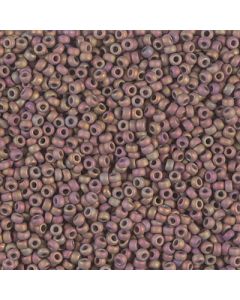 Miyuki Rocailles 11/0 2331 Matte Metallic Dusky Clay AB