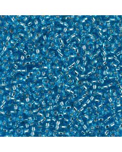 Miyuki Rocailles 11/0 2429 Silver Lined Aqua