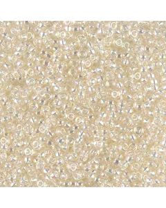Miyuki Rocailles 11/0 2442 Transparent Light Golden Crystal AB
