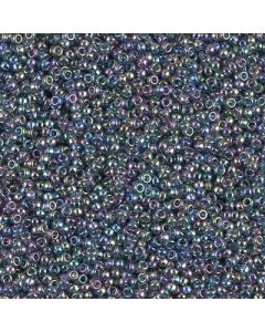 Miyuki Rocailles 11/0 2444 Transparent Glazed Luster Light Blue AB