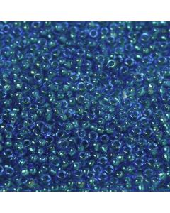 Miyuki Rocailles 11/0 3537 Fancy Inside Dyed Teal Blue