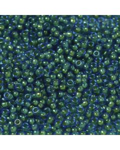 Miyuki Rocailles 11/0 3743 Fancy Inside Dyed Aqua Green