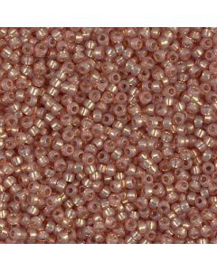 Miyuki Rocailles 11/0 4243 Duracoat® Dyed Semi-Matte Silver Lined Mica