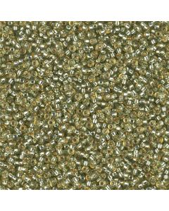 Miyuki Rocailles 11/0 4273 Duracoat® Dyed Semi-Matte Silver Lined Willow