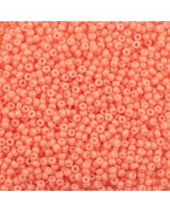 Miyuki Rocailles 11/0 4462 Duracoat® Dyed Opaque Dark Salmon