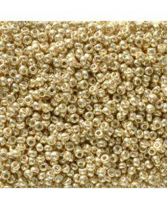 Miyuki Rocailles 11/0 5101 Duracoat® Galvanized Pale Gold