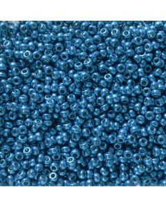 Miyuki Rocailles 11/0 5114 Duracoat® Galvanized Dark Capri Blue