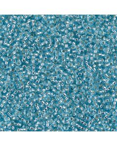 Miyuki Rocailles 15/0 0018 Silver Lined Aqua