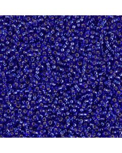 Miyuki Rocailles 15/0 0020 Silver Lined Cobalt