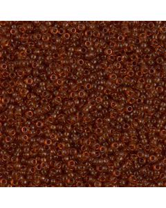 Miyuki Rocailles 15/0 0134 Transparent Dark Amber