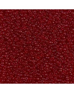 Miyuki Rocailles 15/0 0141 Transparent Red Ruby