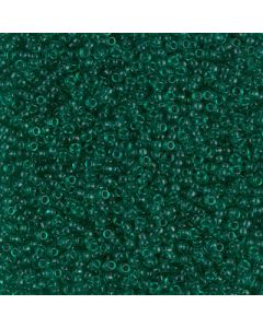 Miyuki Rocailles 15/0 0147 Transparent Dark Green