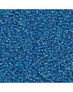 Miyuki Rocailles 15/0 0291 Transparent Capri Blue AB