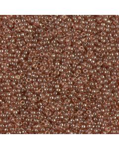 Miyuki Rocailles 15/0 0310 Transparent Gold Luster Light Brown