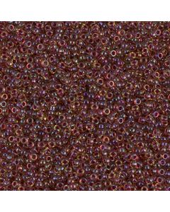 Miyuki Rocailles 15/0 0336 Wine Lined Peridot Luster