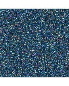 Miyuki Rocailles 15/0 0339 Dyed Color Aqua Blue