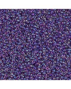 Miyuki Rocailles 15/0 0356 Purple Lined Amethyst AB