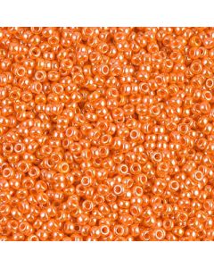 Miyuki Rocailles 15/0 0423 Opaque Luster Mandarin Orange