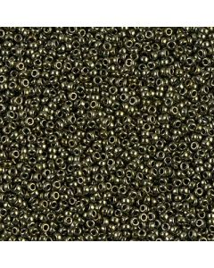 Miyuki Rocailles 15/0 0459 Metallic Olive