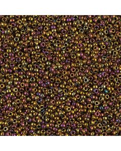 Miyuki Rocailles 15/0 0462 Metallic Bronze AB