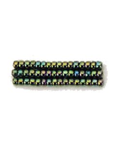Miyuki Rocailles 15/0 0465 Metallic Dark Green Iris