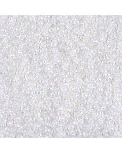 Miyuki Rocailles 15/0 0470 Opal White AB