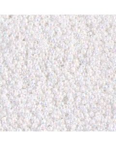 Miyuki Rocailles 15/0 0471 Opaque White AB