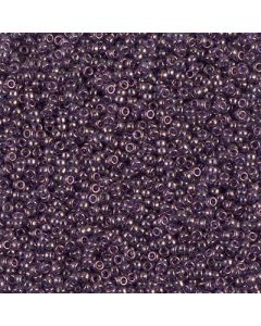 Miyuki Rocailles 15/0 1884 Transparent Luster Lavender Blue
