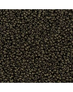 Miyuki Rocailles 15/0 2004 Matte Metallic Olive