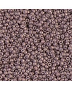 Miyuki Rocailles 15/0 2027 Matte Opaque Pale Dusty Mauve