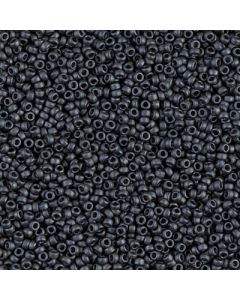 Miyuki Rocailles 15/0 2065 Matte Charcoal