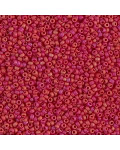 Miyuki Rocailles 15/0 2076 Matte Opaque Luster Red