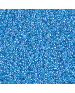 Miyuki Rocailles 15/0 2205 Light Blue Lined Crystal AB