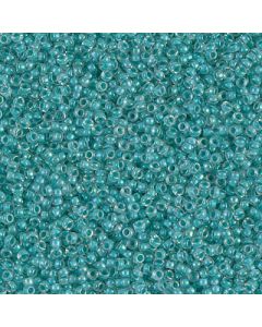 Miyuki Rocailles 15/0 2208 Inside Dyed Color Aqua
