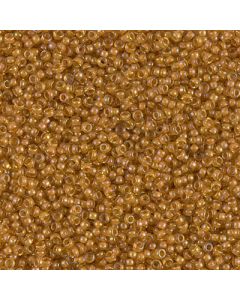Miyuki Rocailles 15/0 2238 Goldenrod Lined Topaz