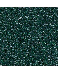 Miyuki Rocailles 15/0 2241 Inside Dyed Color Forest Green