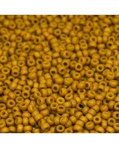 Miyuki Rocailles 15/0 2312 Matte Opaque Mustard
