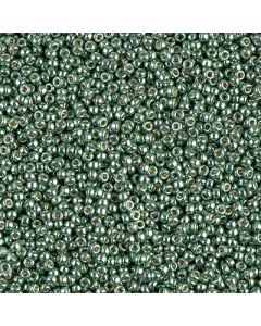 Miyuki Rocailles 15/0 4215 Duracoat® Galvanized Sea Green