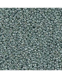 Miyuki Rocailles 15/0 4216 Duracoat® Galvanized Dark Seafoam