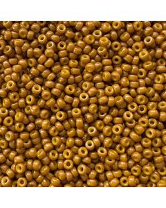 Miyuki Rocailles 15/0 4460 Duracoat® Dyed Opaque Toast