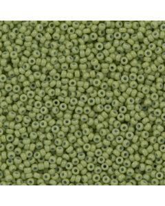Miyuki Rocailles 15/0 4473 Duracoat® Dyed Opaque Fennel