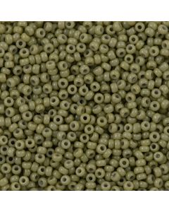 Miyuki Rocailles 15/0 4474 Duracoat® Dyed Opaque Cactus