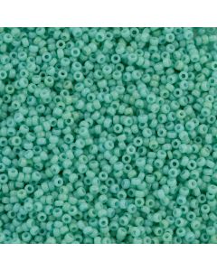 Miyuki Rocailles 15/0 4475 Duracoat® Dyed Opaque Sea Opal