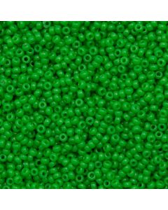 Miyuki Rocailles 15/0 4476 Duracoat® Dyed Opaque Fiji Green