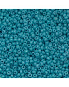 Miyuki Rocailles 15/0 4478 Duracoat® Dyed Opaque Nile Blue