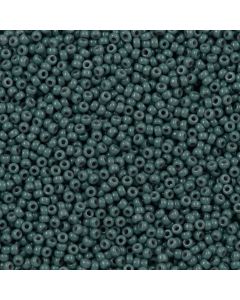 Miyuki Rocailles 15/0 4481 Duracoat® Dyed Opaque Eucalyptus