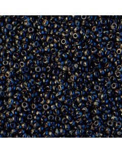 Miyuki Rocailles 15/0 4511 Black Picasso