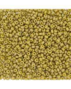 Miyuki Rocailles 15/0 4693 Matte Opaque Glazed Honey Bee AB
