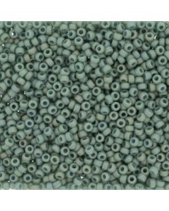 Miyuki Rocailles 15/0 4701 Matte Opaque Glazed Sea Opal AB