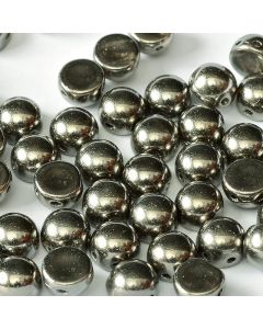 2-Hole Cabochon 00030-27400 Crystal Full Chrome